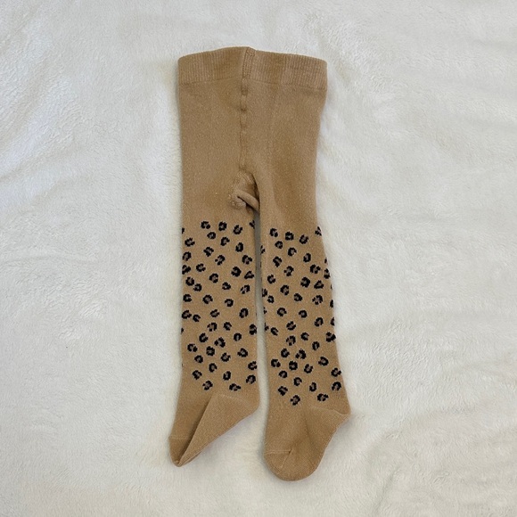Carter's Tan Baby Tights - Picture 1 of 3